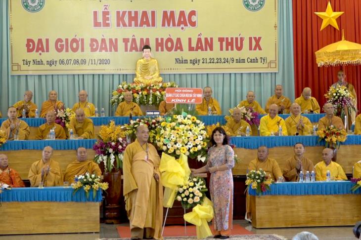 Phật giáo Tây Ninh tổ chức Đại giới đàn Tâm Hòa lần IX năm 2020